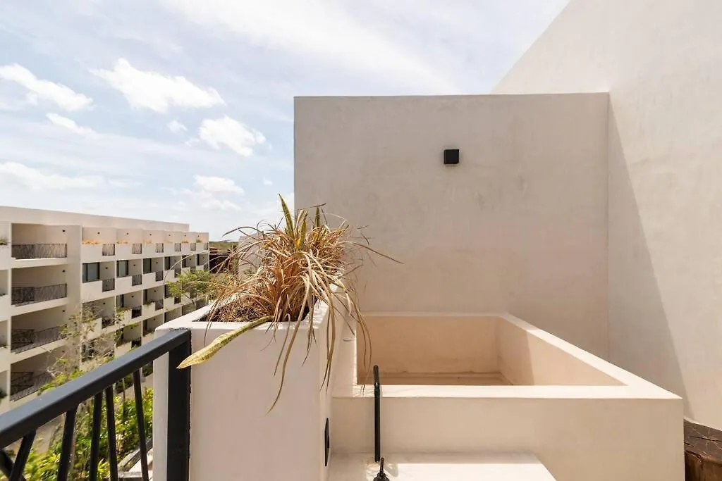 Apartment Xibalba 423 Estudio Ideal Para Ti/Gym/Piscina/Tina By Sandy Pawerful Tulum