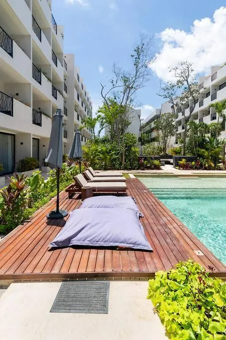 Xibalba 423 Estudio Ideal Para Ti/Gym/Piscina/Tina By Sandy Pawerful Tulum Apartment
